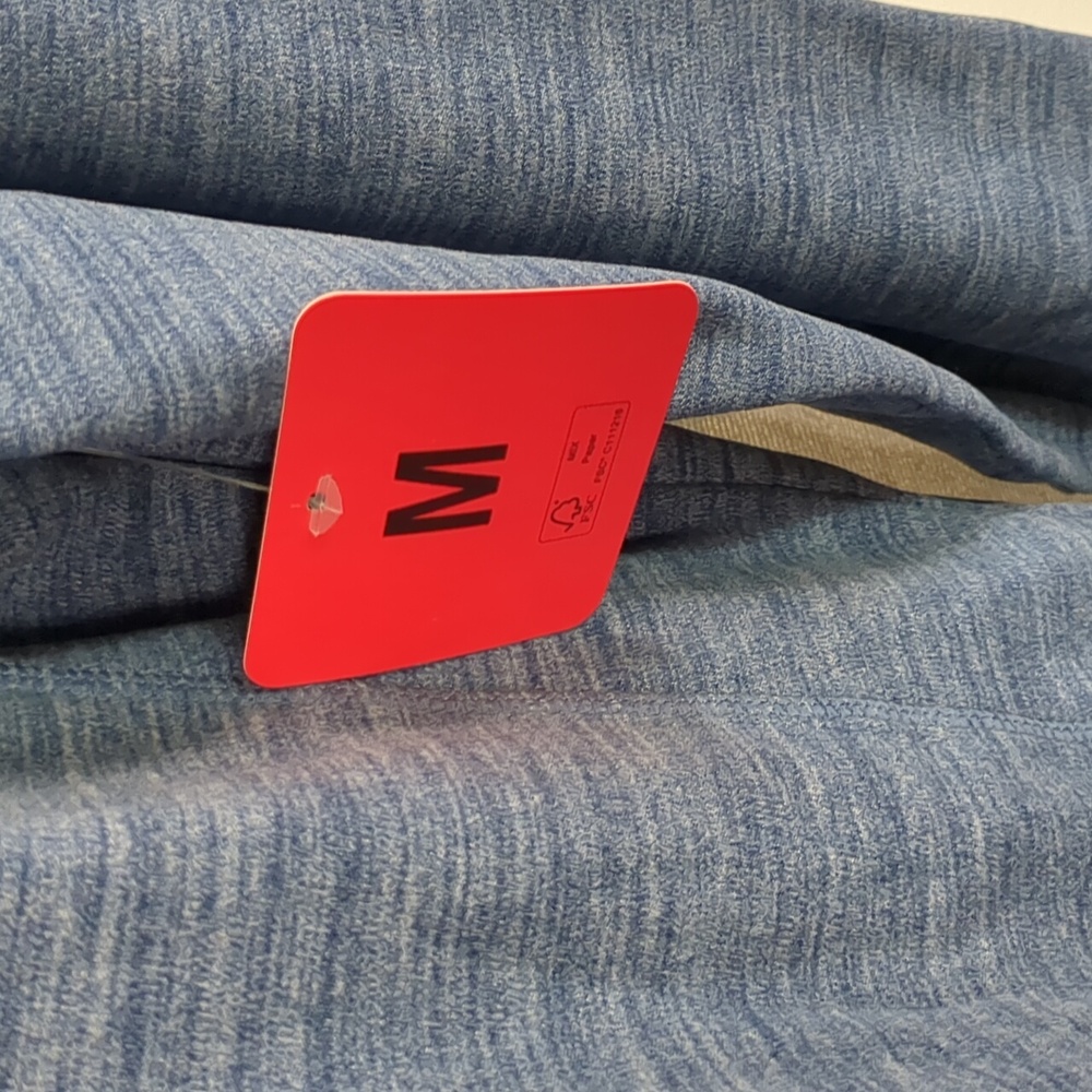 NWT Avalanche Outdoor Supply Company Men's 1/4 Zip Pullover Blue Size Medium - Picture 4 of 10